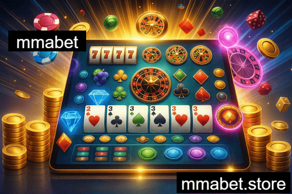 Variedade de 1.500 jogos de caça-níqueis na mmabet.